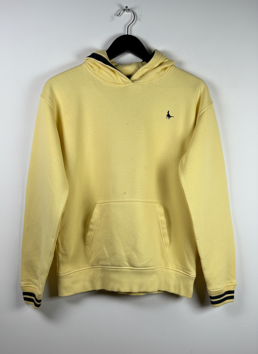 Secondhand Branded Women Hoodies & Jackets by JACK WILLS, YELLOW COTTON fabric, PREMIUM condition, for Women - Online Thrift Shop Lahore Pakistan