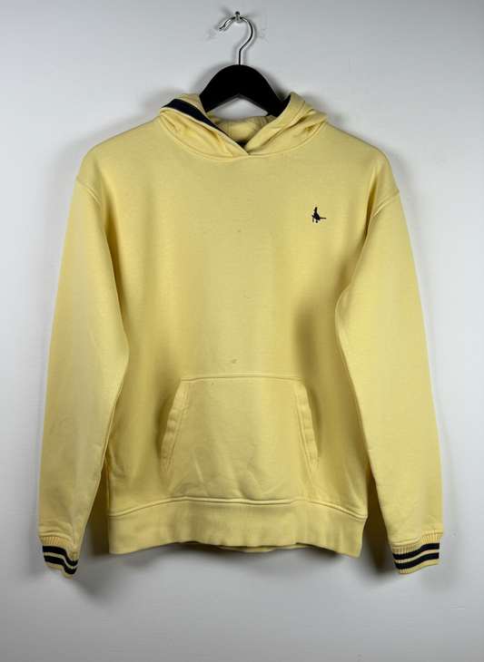 Secondhand Branded Women Hoodies & Jackets by JACK WILLS, YELLOW COTTON fabric, PREMIUM condition, for Women - Online Thrift Shop Lahore Pakistan