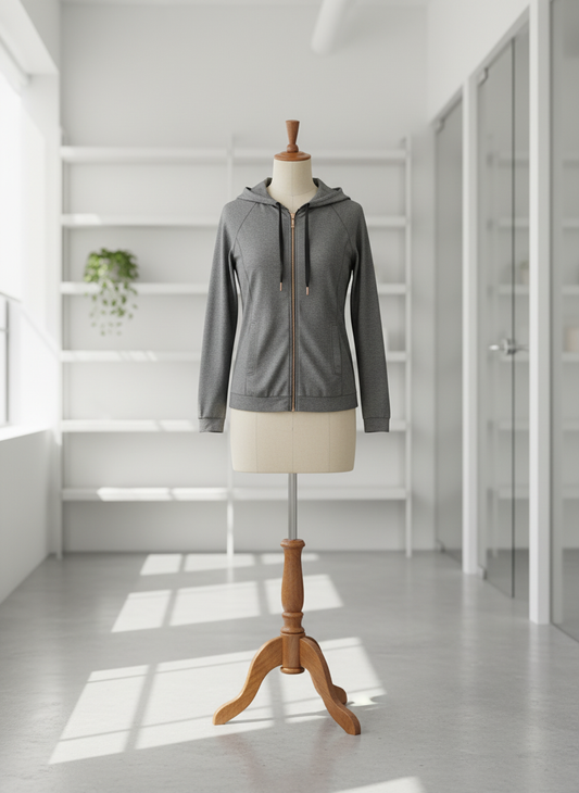 Grey Women Hoodies & Jackets by F&F (WHJ-38)