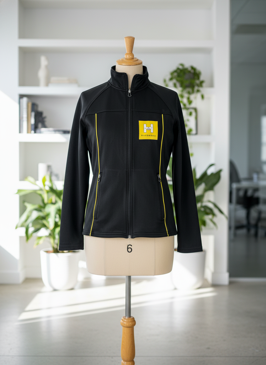 Black Women Hoodies & Jackets by HILFSWERK (WHJ-91)