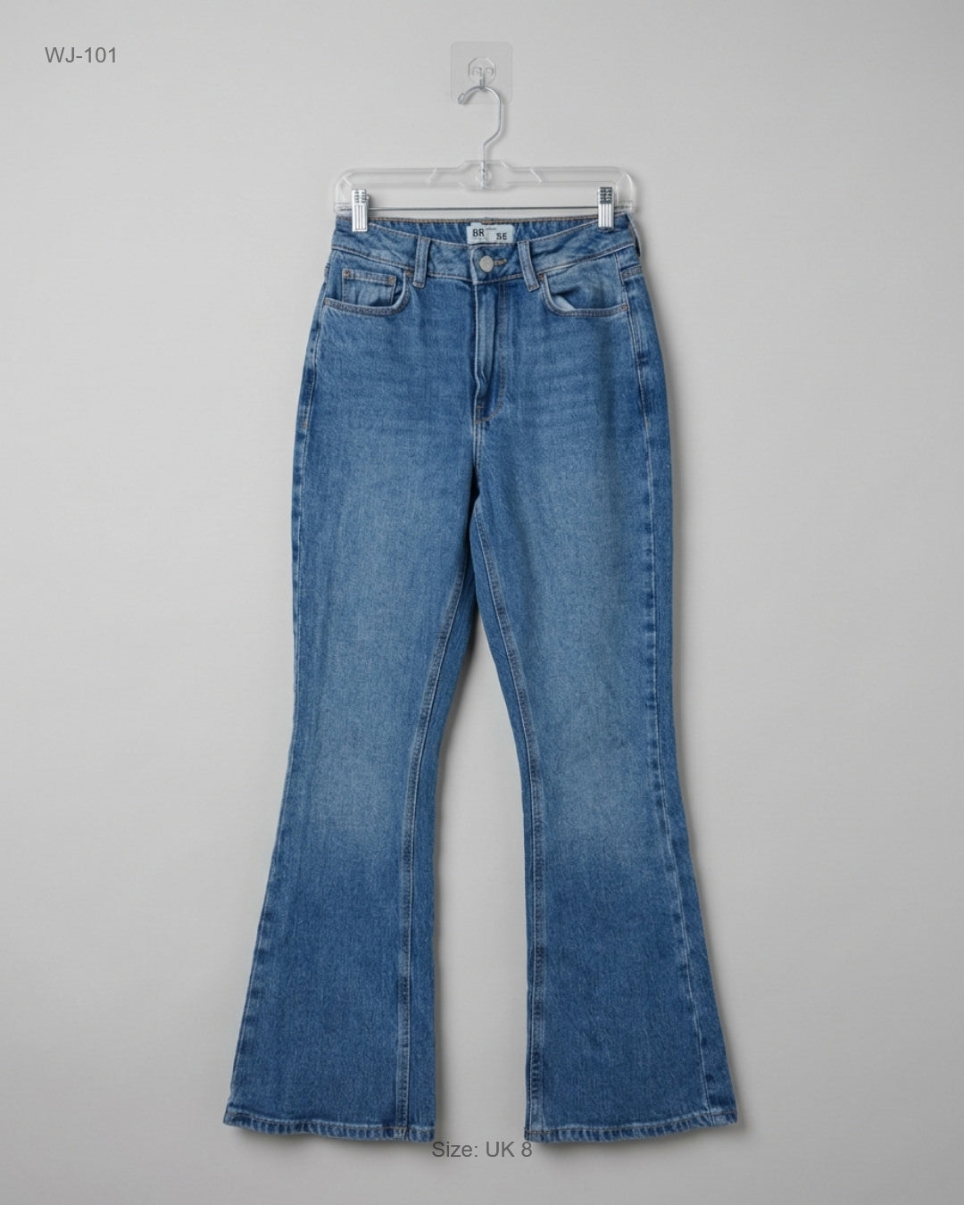 Women Jeans | Brooke | Preloved Branded | Blue Cotton | Premium | OTS Thrift Store Karachi Pakistan