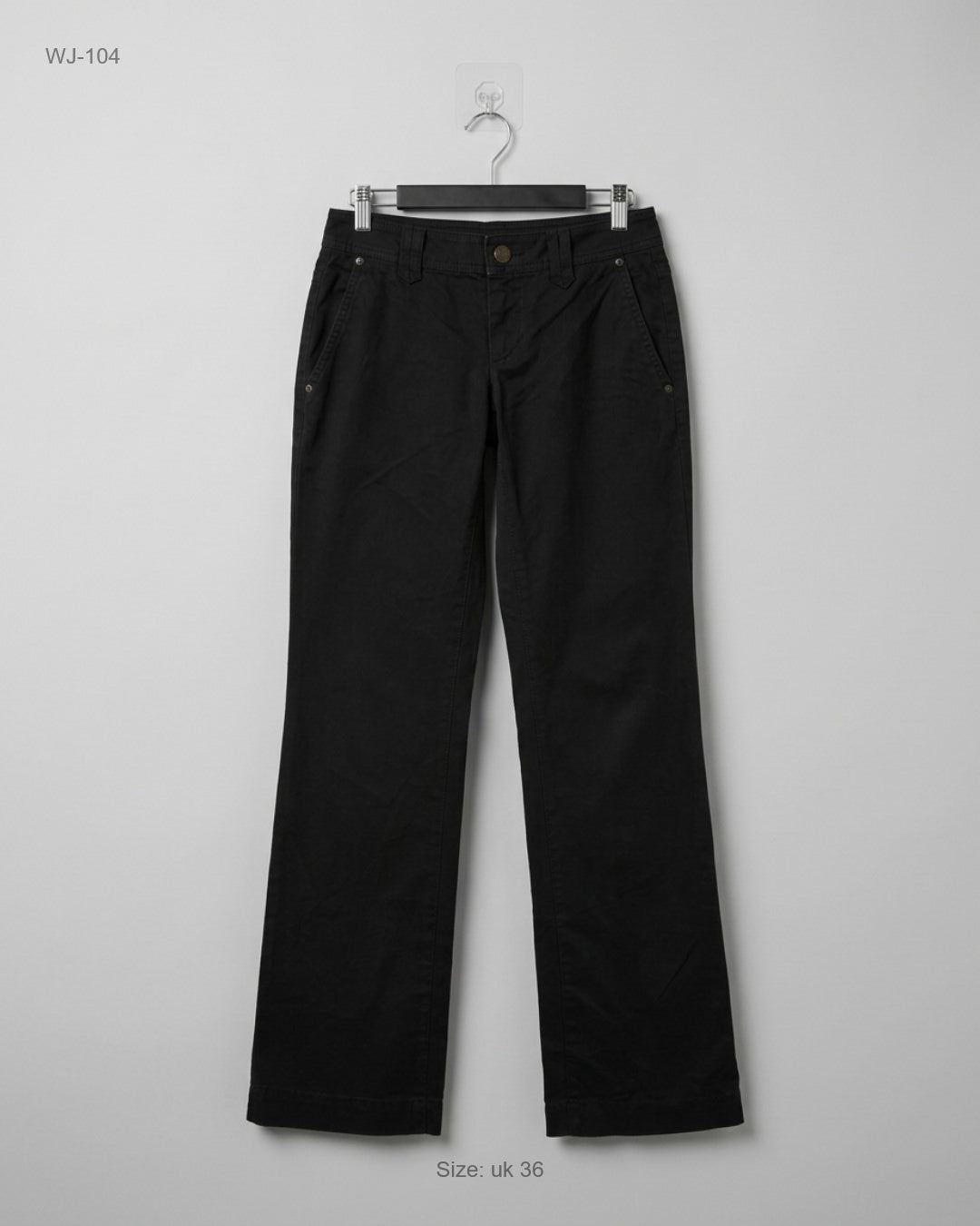 UK Imported secondhand Women Jeans - Massimo Dutti brand, Black Cotton, Premium condition, for - Online Thrift Store Islamabad Pakistan
