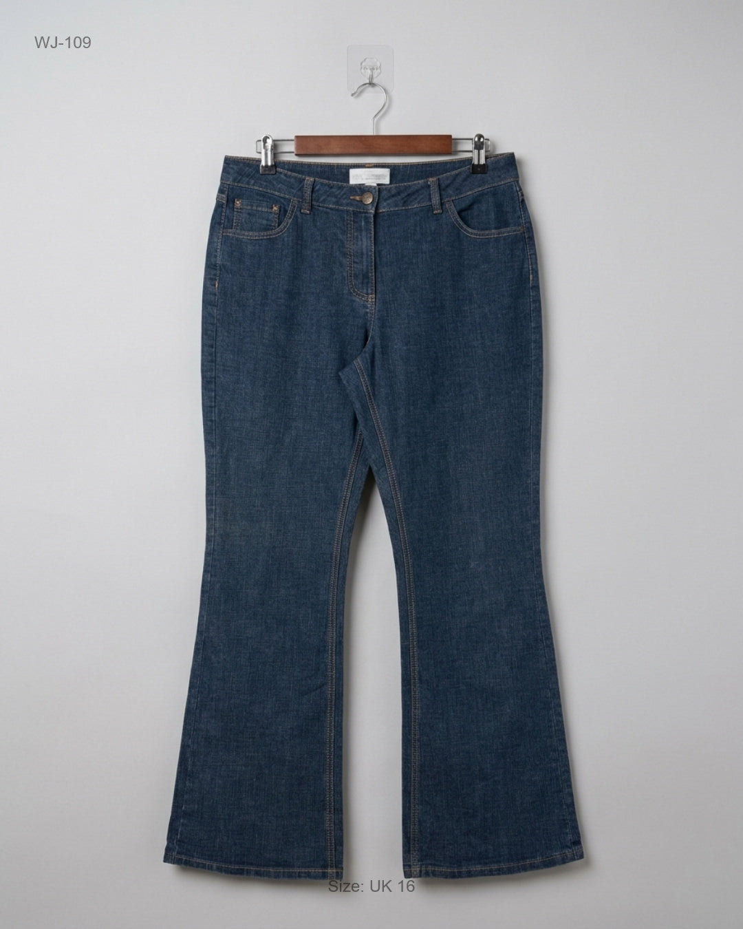 PREMIUM Condition Women Jeans | Preloved Rocha john rocha | Dark Blue Cotton | Thrift Shop for Karachi Pakistan | OTS
