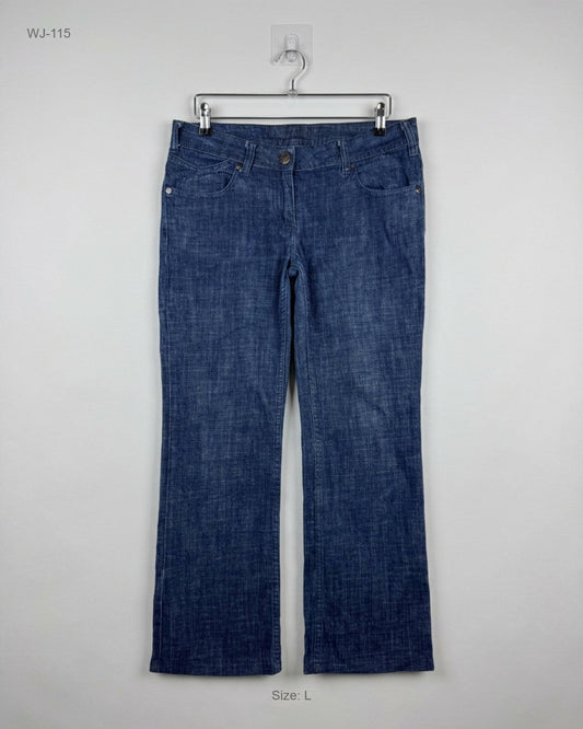 UK Imported secondhand Women Jeans - NEXT brand, Blue COTTON, PREMIUM condition, for - Online Thrift Store Lahore Pakistan