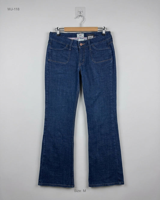 Secondhand Branded Women Jeans by LEVIS, Dark BLUE Cotton fabric, PREMIUM condition, for - Online Thrift Shop Islamabad Pakistan