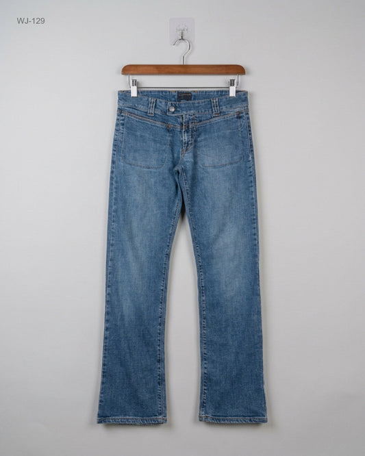 Women Jeans | enrgie | Preloved Branded | Blue Cotton | Premium | OTS Thrift Store Islamabad Pakistan