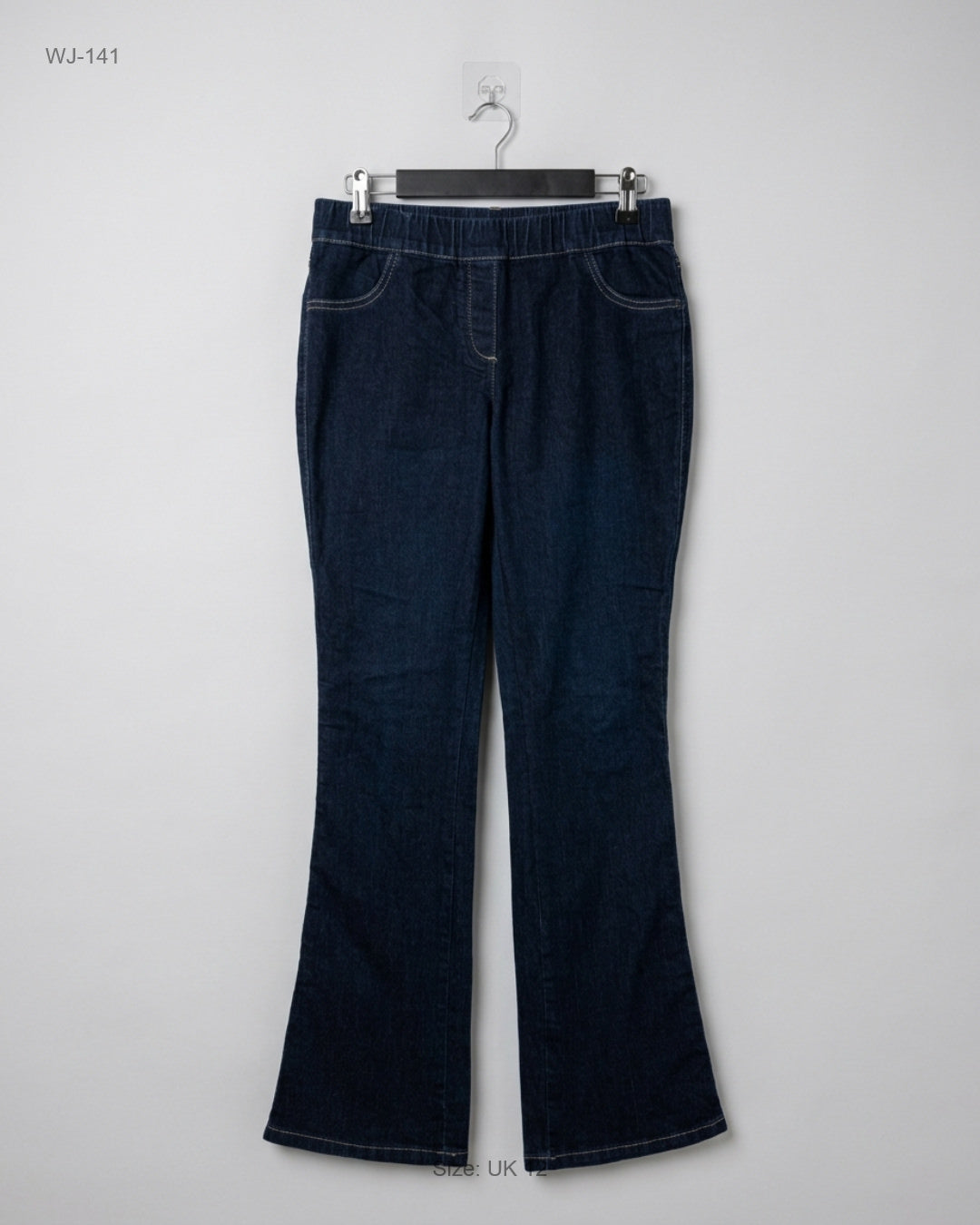 Women Jeans | WALLIS | Preloved Branded | Dark Blue Cotton | Premium | OTS Thrift Store Islamabad Pakistan