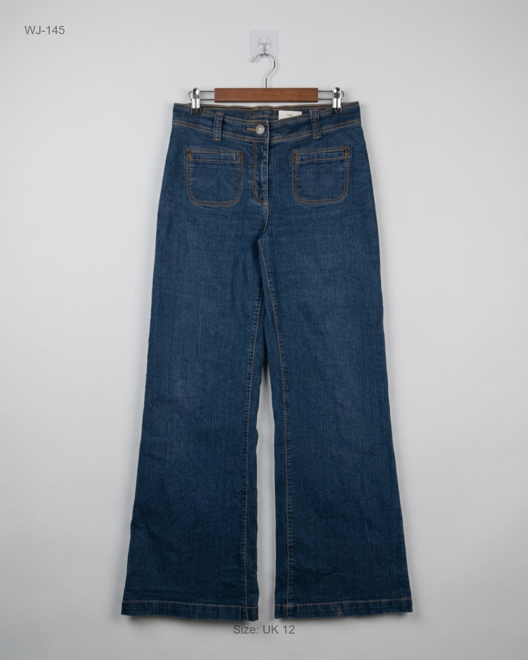 Secondhand Branded Women Jeans by GEORGE, Dark Blue Cotton fabric, Premium condition, for - Online Thrift Shop Islamabad Pakistan