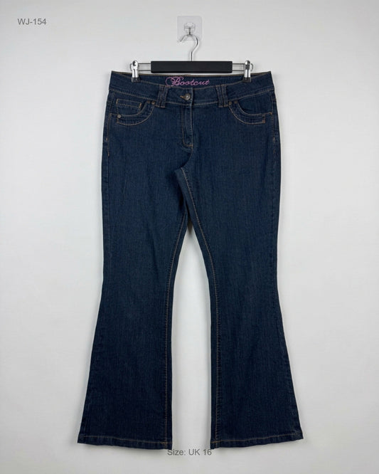 Shop Premium Women Jeans by F&F | Preloved Branded Clothes | BLUE Cotton | | OTS Thrift Store Lahore Pakistan
