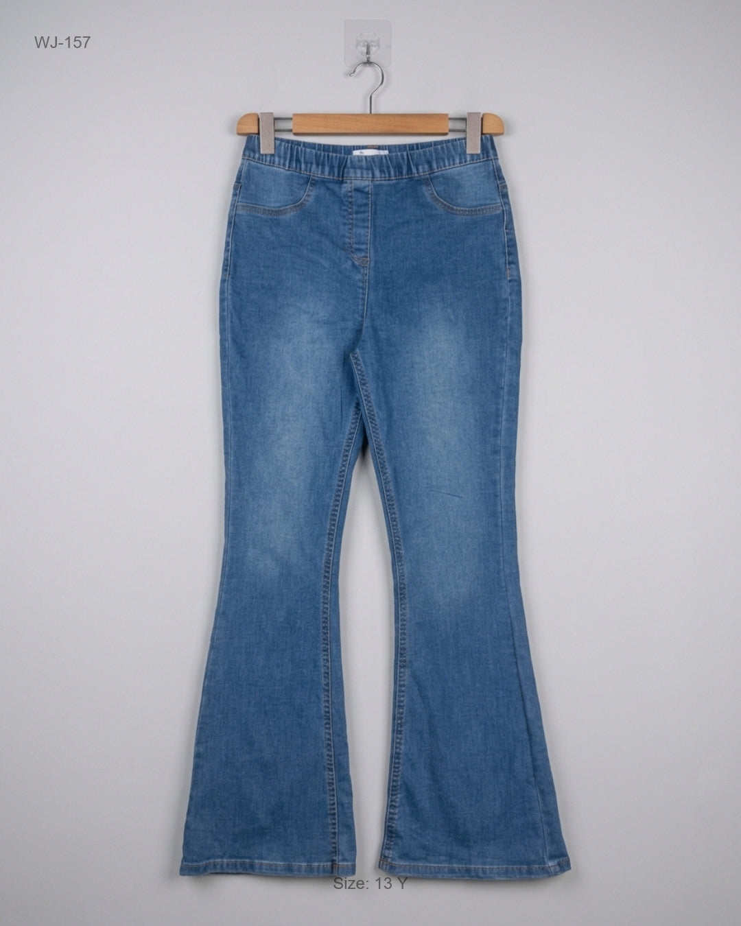 Preloved Premium Women Jeans by MATALAN, BLUE Cotton for - OTS Thrift Shop Lahore Pakistan