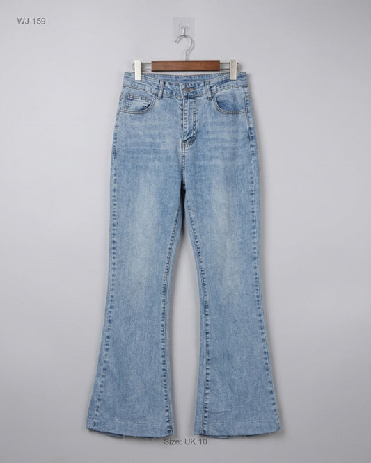 Preloved Premium Women Jeans by PRETTYLITTLETHING, Blue Cotton for - OTS Thrift Shop Karachi Pakistan