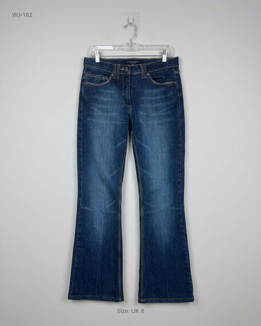 Shop Premium Women Jeans by Dorothy perkins | Preloved Branded Clothes | Dark Blue Cotton | | OTS Thrift Store Lahore Pakistan