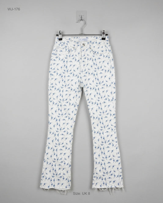 Secondhand Branded Women Jeans by Primark, white Contton fabric, Premium condition, for - Online Thrift Shop Lahore Pakistan