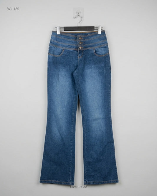 Women Jeans | John Baner | Preloved Branded | Blue Contton | Premium | OTS Thrift Store Islamabad Pakistan