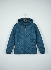 Navy Blue Bomber & Puffer Jacket by Funk N Soul (WJKT-01)