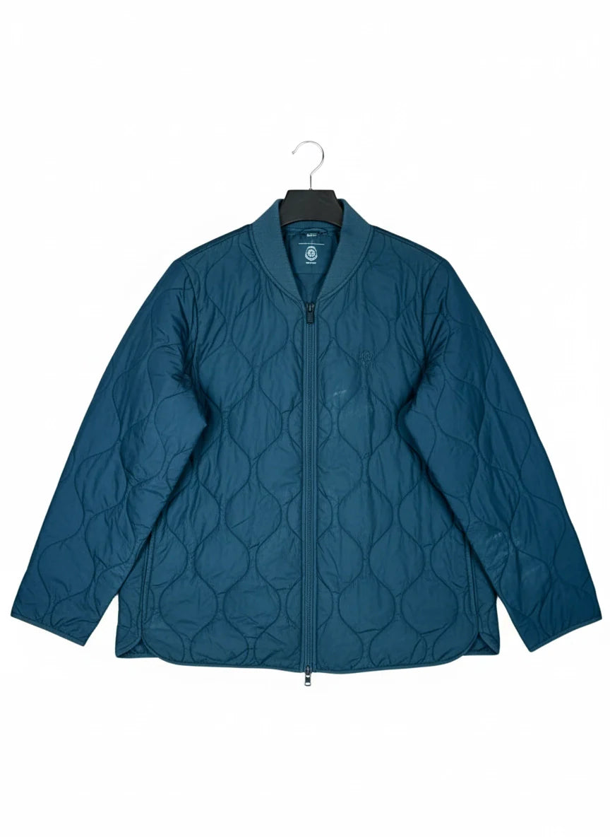 Premium Condition Bomber & Puffer Jackets | Preloved Marks & Spencer | Black Polyester | Thrift Shop for Women Karachi Pakistan | OTS