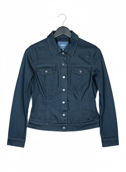 UK Imported secondhand Bomber & Puffer Jackets - Mexx brand, Black Cotton, Premium condition, for Women - Online Thrift Store Islamabad Pakistan