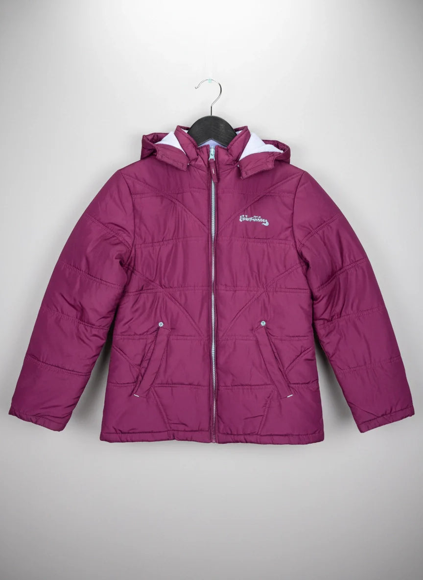 Maroon Bomber & Puffer Jacket by pure perfection (WJKT-17)