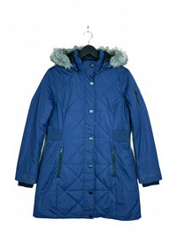 Navy Blue Bomber & Puffer Jacket by Hawke & Co (WJKT-21)