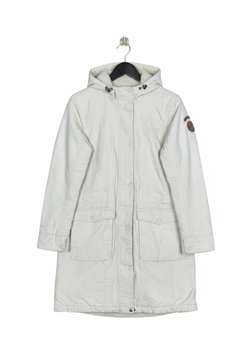 Premium Plus Condition Bomber & Puffer Jackets | Preloved Regatta Greatoutdoors | Off White Polyester | Thrift Shop for Women Lahore Pakistan | OTS