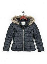 Black Bomber & Puffer Jacket by Made in Italy (WJKT-52)