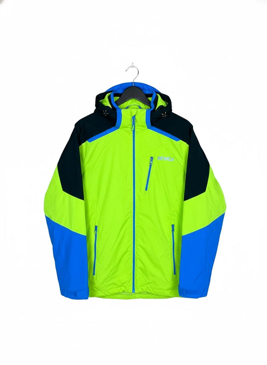 Shop Excellent Bomber & Puffer Jackets by Nevica | Preloved Branded Clothes | Yellow Polyester | Women | OTS Thrift Store Peshawar Pakistan