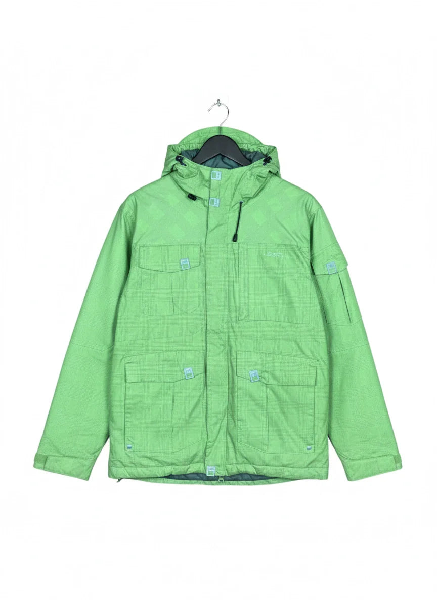 Green Bomber & Puffer Jacket by Loap (WJKT-98)