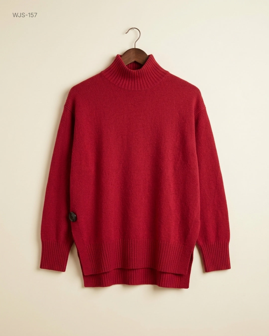 H&M Red Turtleneck Sweater buy preloved clothing online Pakistan