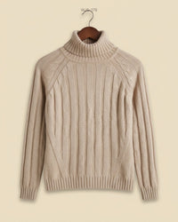JONQUET (WJS-178) Turtleneck Ribbed Sweater