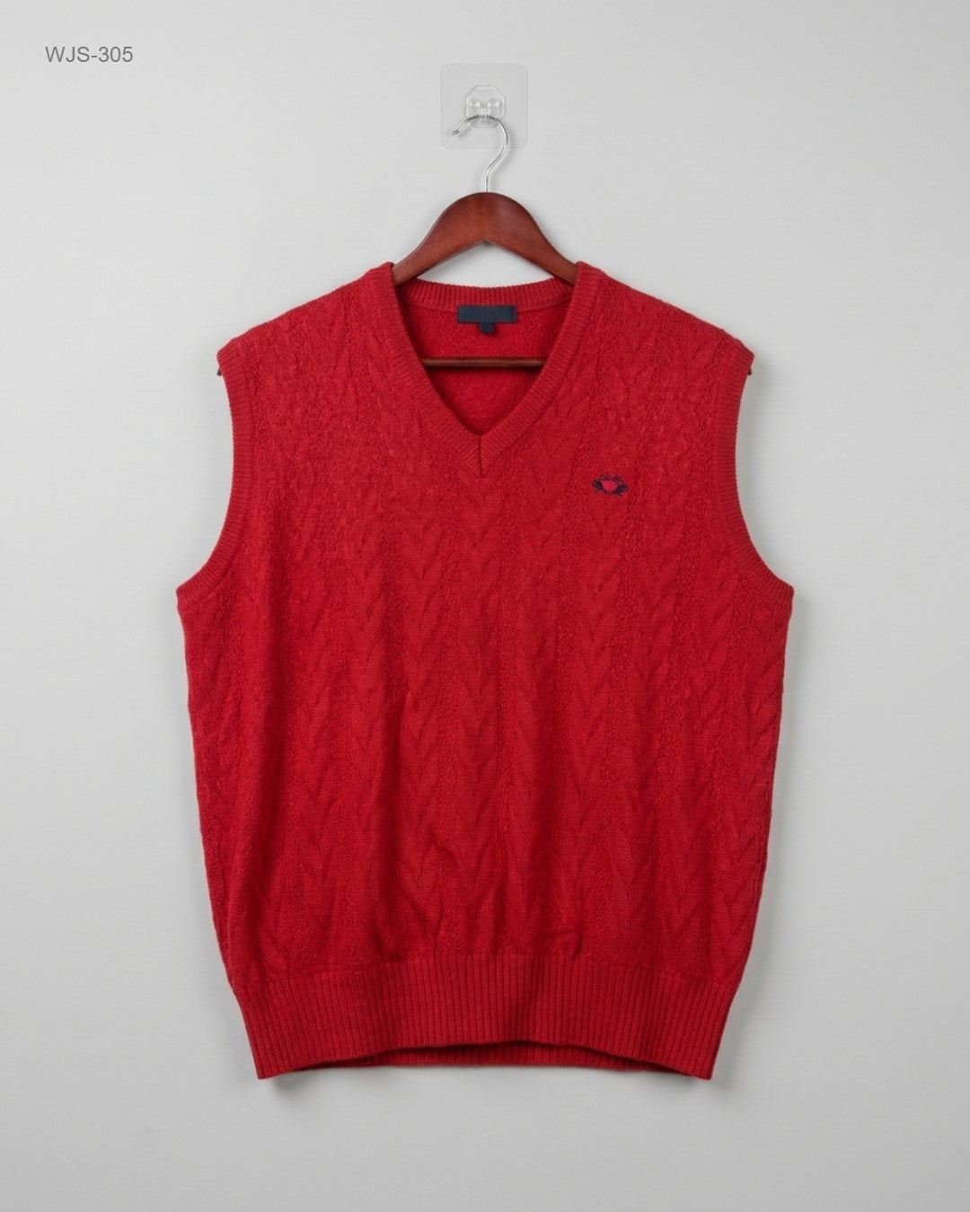 CUT LABEL (WJS-305) V-Neck Sweater Vest