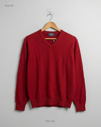 Fashion (WJS-307) V-Neck Pullover Sweater