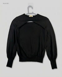 KOOKAI (WJS-320) Cutout Detail Knit Top