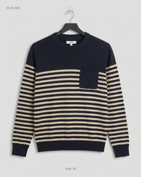 JULES (WJS-328) Striped Knit Sweater