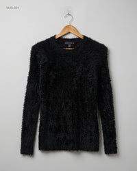 CUT LABEL (WJS-334) Eyelash Knit Sweater