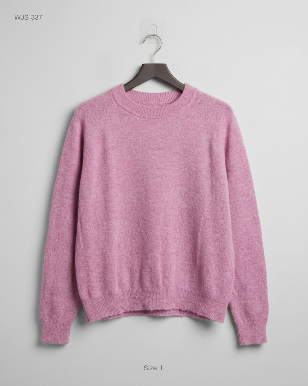 Zara (WJS-337) Crew Neck Knit Sweater