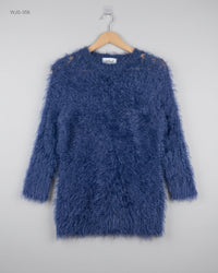 Afibel (WJS-356) Shaggy Eyelash Knit Sweater