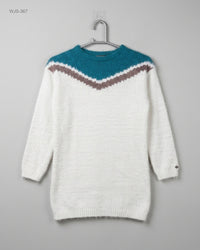 CHIPIE (WJS-367) Longline Knit Sweater