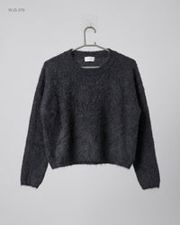 VARSION FEMININ (WJS-376) Fuzzy Knit Sweater
