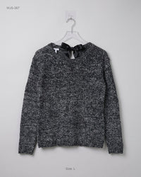 ETIREL (WJS-387) Marled Knit Sweater