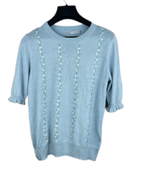 Silver Winter Knitted Top by OASIS (WKT-103)