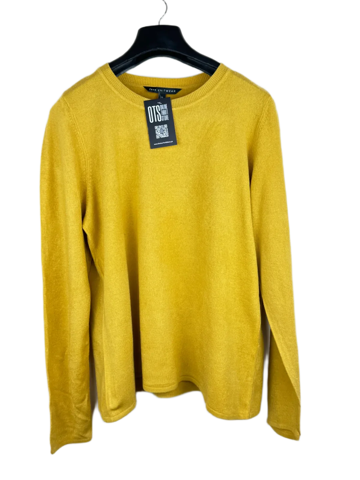 Gold Color Winter Knitted Top by Love Knitwear (WKT-104)