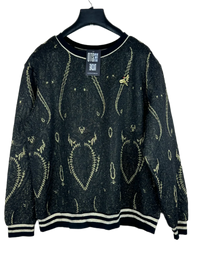 Black Winter Knitted Top by H&M (WKT-109)