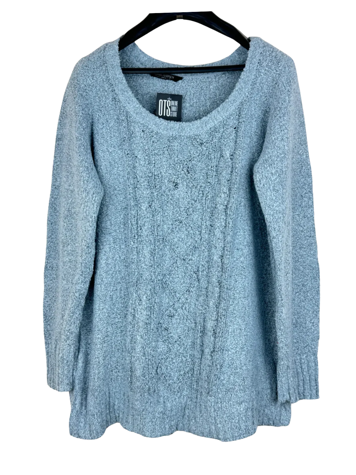 Grey Winter Knitted Top by Anya Madsen (WKT-11)