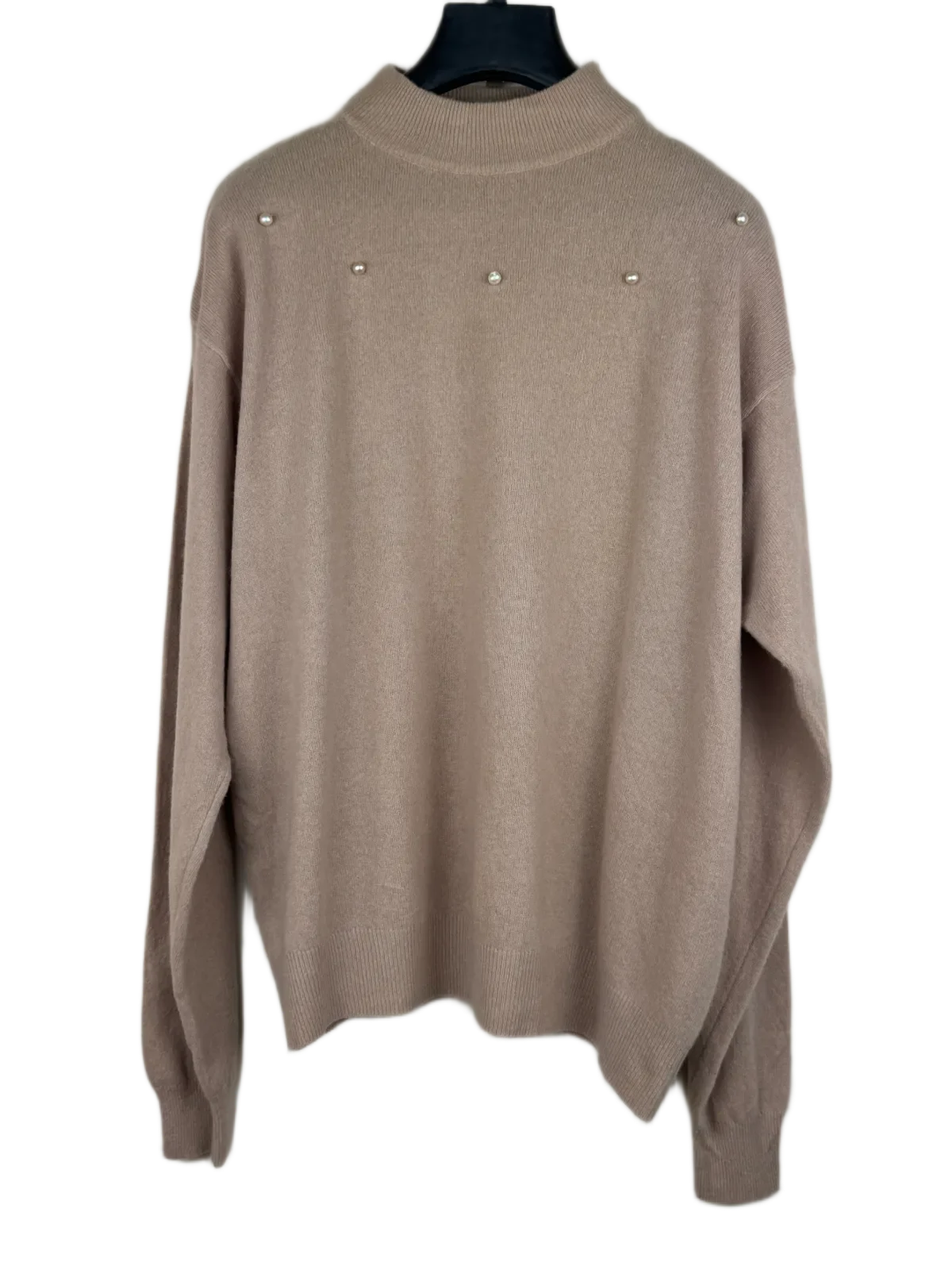 UK Imported secondhand Winter Knitted Tops - Afibel brand, Brown Wool, Premium condition, for Women - Online Thrift Store Peshawar Pakistan