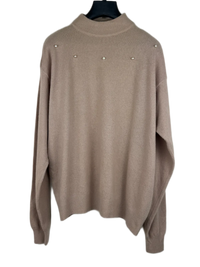 Brown Winter Knitted Top by Afibel (WKT-115)