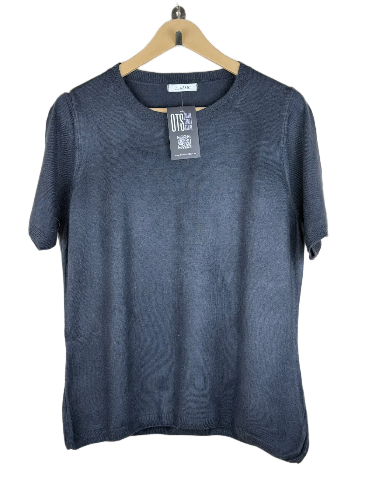 Premium Plus Condition Winter Knitted Tops | Preloved Classic | Black Acrylic | Thrift Shop for Women Lahore Pakistan | OTS