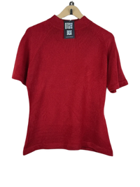 Red Winter Knitted Top by George (WKT-119)