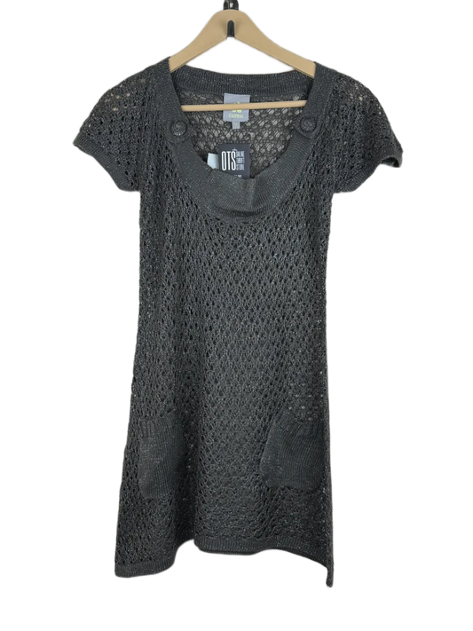 Shop Excellent Winter Knitted Tops by Cypress | Preloved Branded Clothes | Black Acrylic | Women | OTS Thrift Store Karachi Pakistan