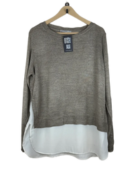Brown Winter Knitted Top by George (WKT-125)