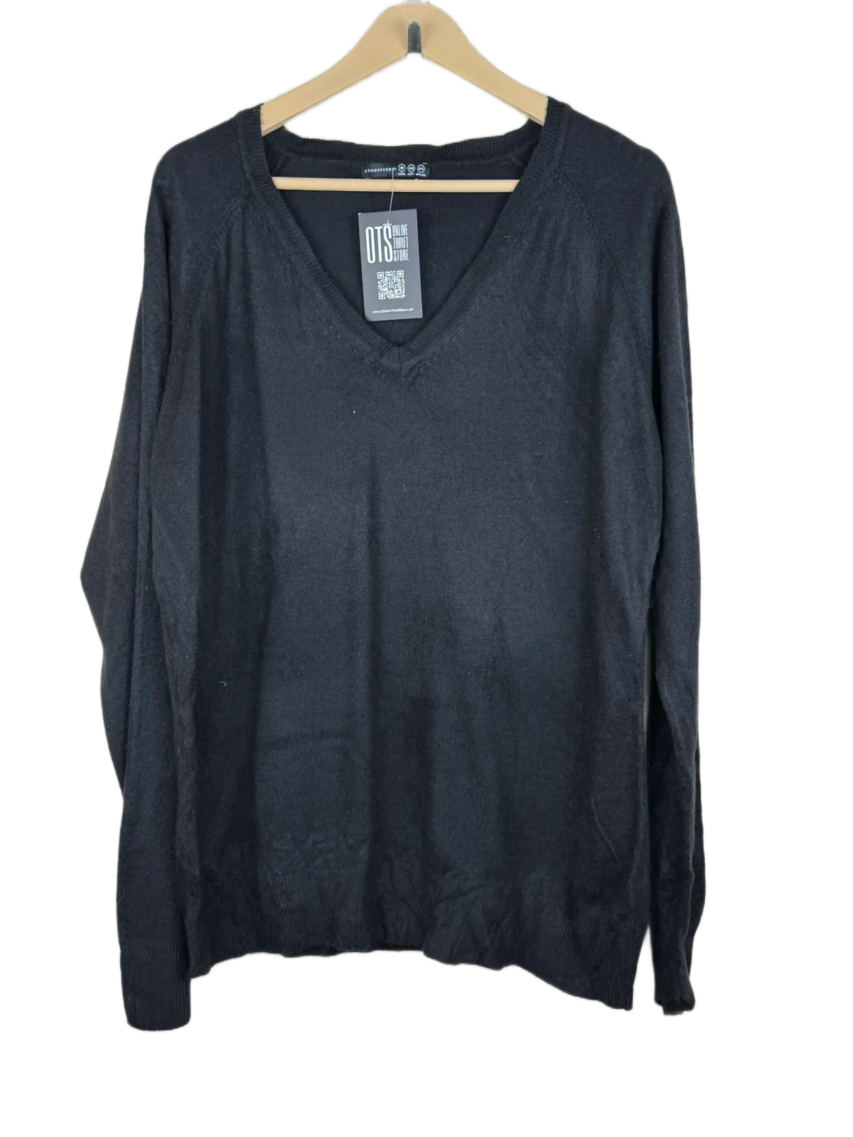 Black Winter Knitted Top by Atmosphere (WKT-129)